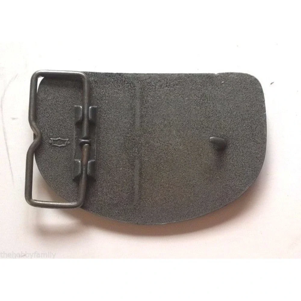 RALEIGH‎ LIGHTS Cigarette 18-Wheeler Semi-Truck Metal Vintage Belt Buckle